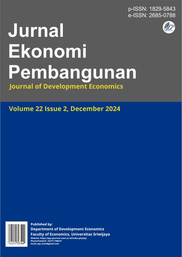 Vol. 22 No. 2 (2024): Jurnal Ekonomi Pembangunan